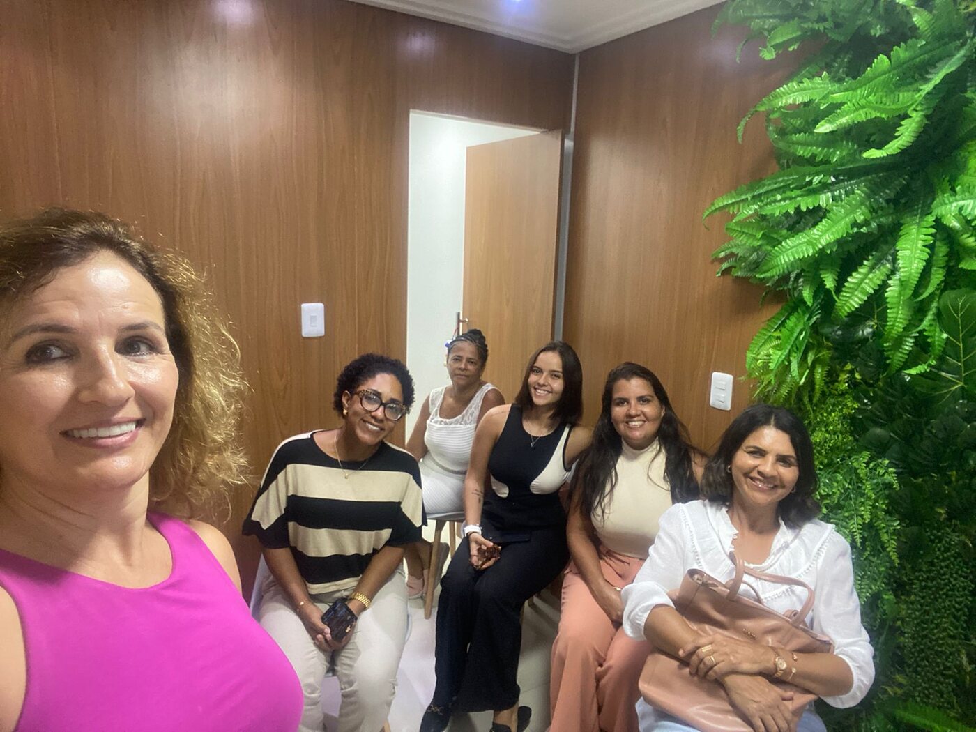 Dra. Carina Sandes em encontro com alunos